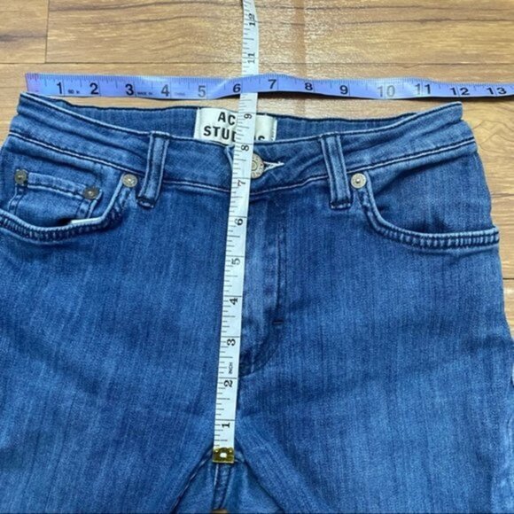 ACNE STUDIOS FLEX ATLANTIS SKINNY Jean Women Size 25 - Picture 5 of 11